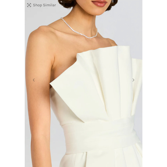 Retrofete Annette Strapless Mini Dress NWT Size S - Picture 4 of 7